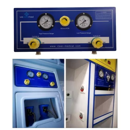 ایمبولینس میڈیکل گیس کئی گنا
